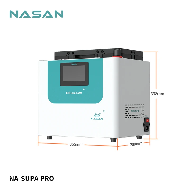 Назан NA-SUPA PRO плоский изогнутый экран с ЖК-дисплеем для производства бумажных ламинатов и воздушный пузырь удалить машина встроенный насос не требует специальной формы