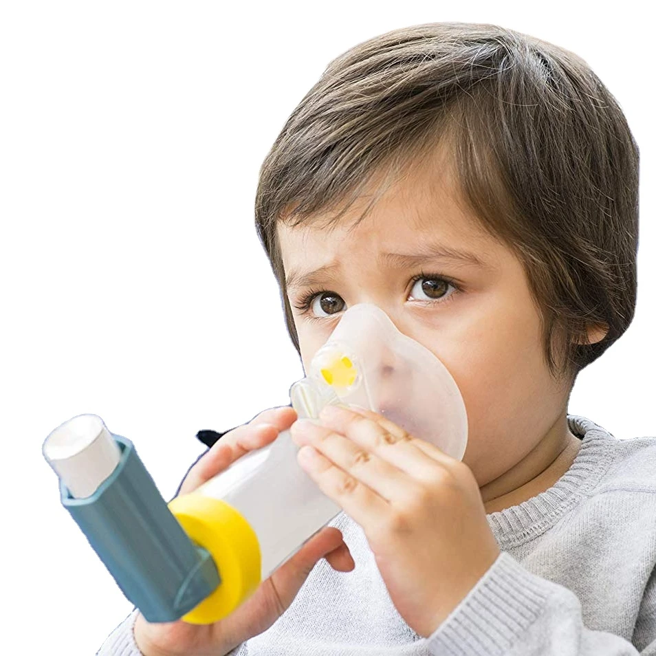 Factory price Spacer Inhaler Asthma Spacer Inhaler Aerochamber Inhaler For Respiratory Therapy