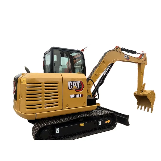 Гусеничный экскаватор по низкой цене для продажи подержанный гусеничный CAT 305.5E
