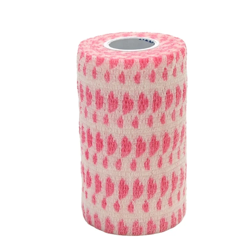 Nonwoven Cohesive Plaster Adhesive Elastic Porous Bandage