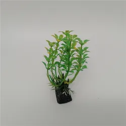 Plastic PVC OEM aquarium Artificial aquatic water grass landscaping plants water weeds red tree