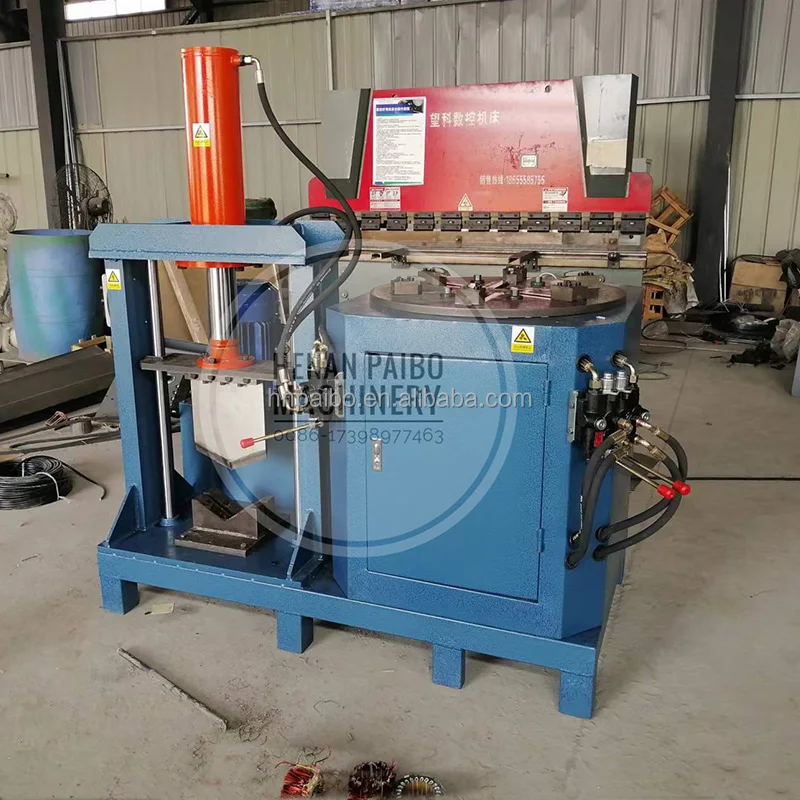 High Efficiency Waste Motor Dismantling Machine Scrap Motor Recycling Stator Cutting Machine