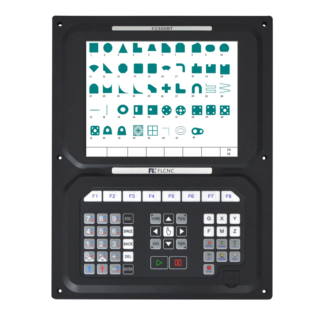 Прямая Заводская Fangling Shanghai F2300BT встроенный THC 2 оси плазменной резки CNC контроллер
