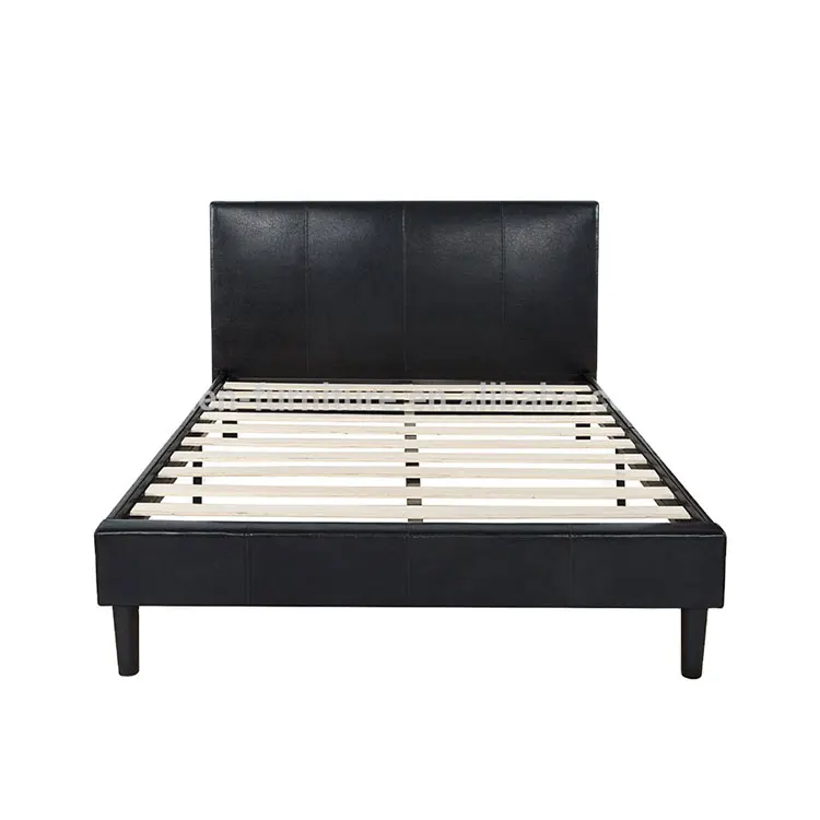 Bed Furniture Latest Design High Quality Leather Upholstered Bed
