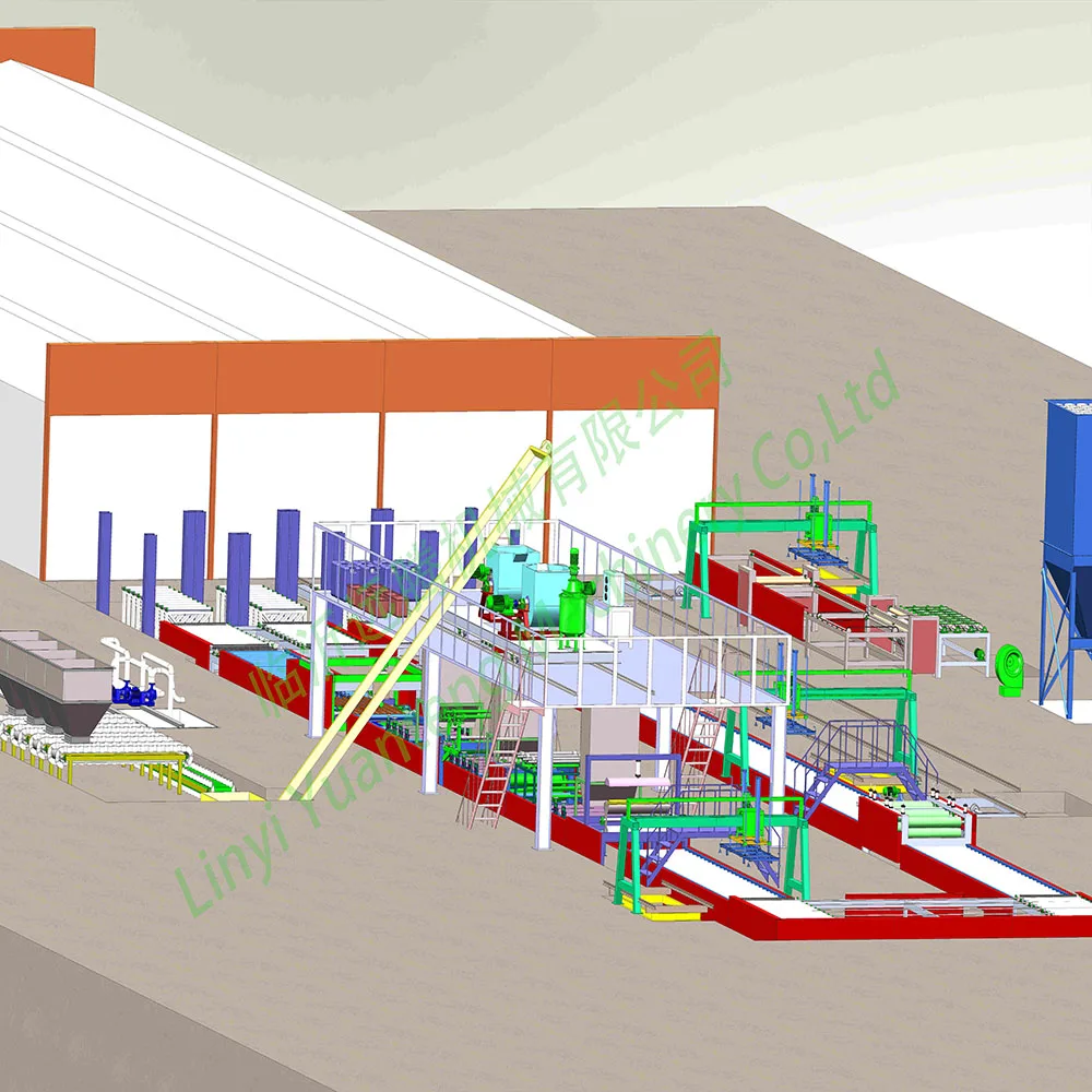 1800 pcs daily glass magnesium board production line