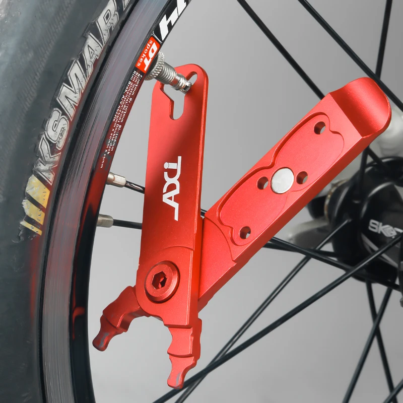 Bike Accessories 5 in 1 Multifunction Bike Tool Bicycle Tyre Lever Valve tools Chain Link Quick Release Dismounting Tool