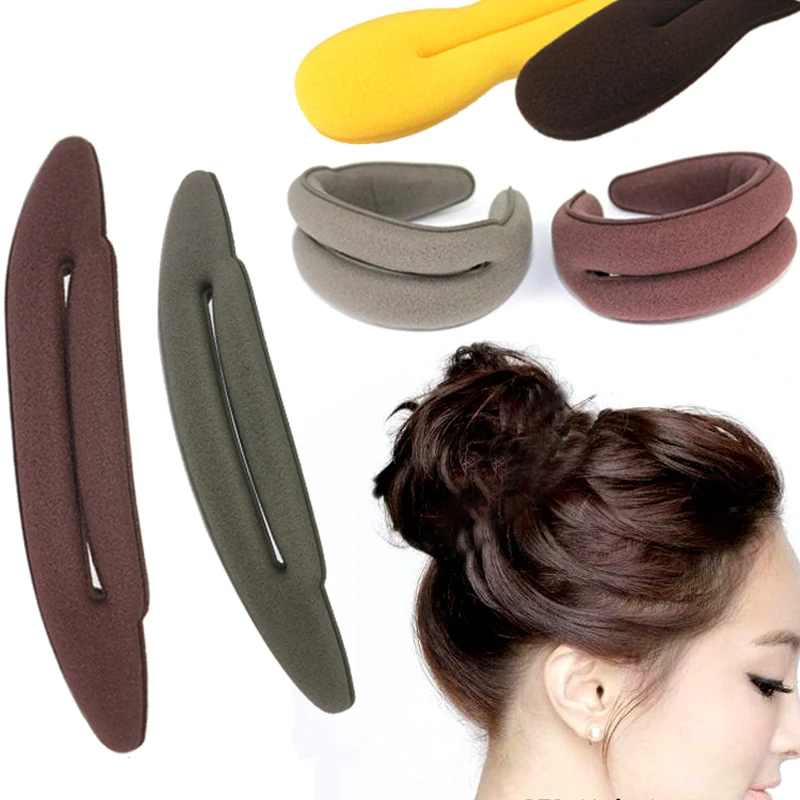 Лучшие продажи продуктов в Бангладеш пластиковые волосы булочки Чайник Китайский бигуди для снятия макияжа