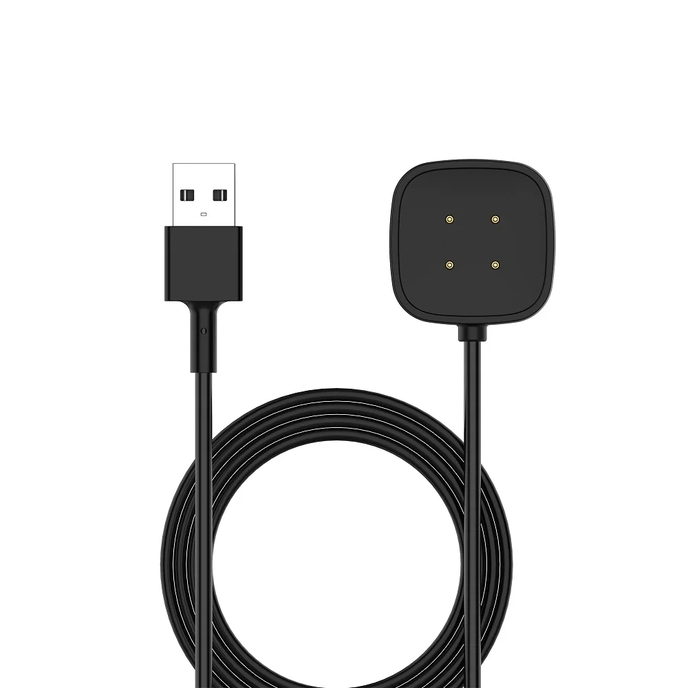 30/100CM Magnetic Official charging cable For Fitbit Versa 3 Smart Watch Charger For Fitbit sense Replacement Charger Stand