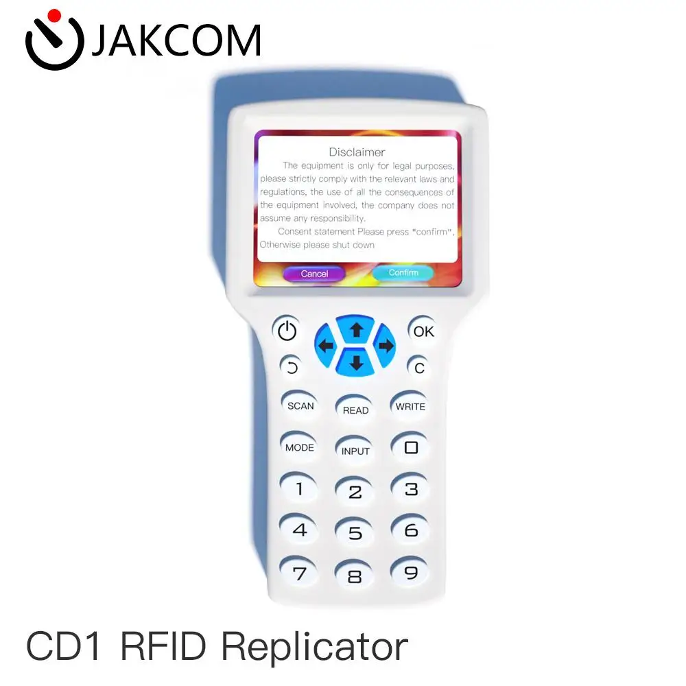 Репликатор RFID JAKCOM CD1 Новый считыватель карт доступа лучший подарок с антенной rfid большой радиус действия 5 метров УВЧ синий