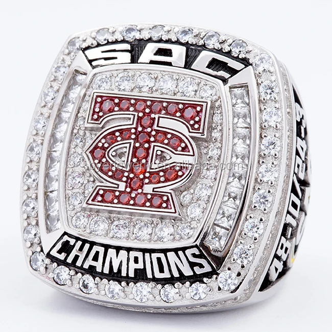 2012 la kings mens custom silver plating hockey championship rings sports rings jewlery wholesale made in china