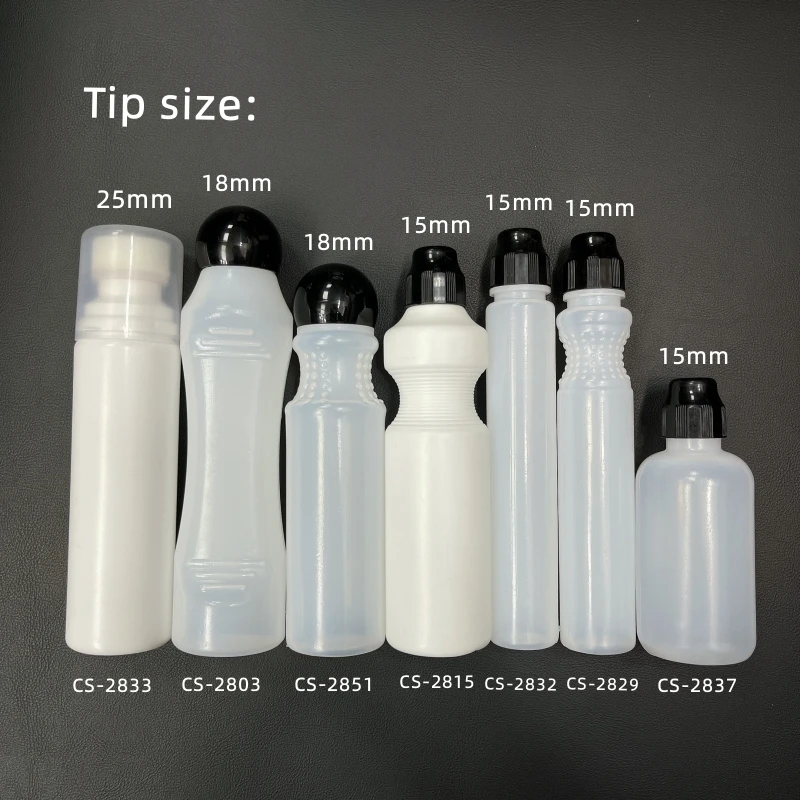 Graffiti Markers Mop Fabric Tip Art Dauber Refillable Plastic Empty Bingo Bottle