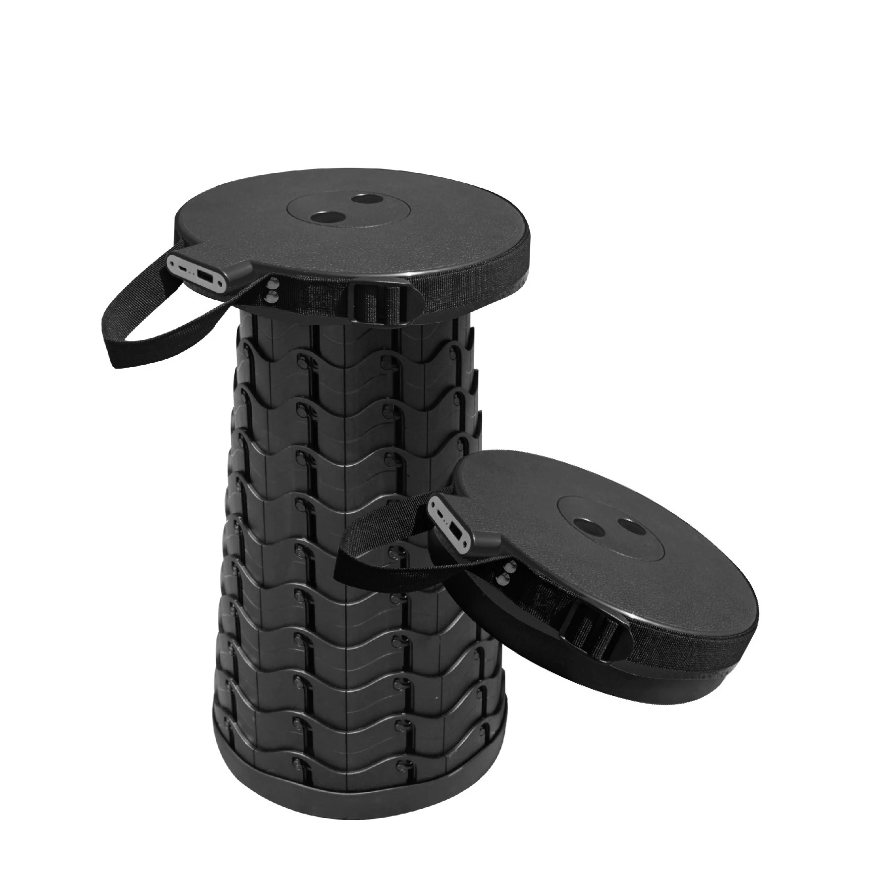 MO003- 3rd Generation Factory Wholesale Outdoor Folding Stool Telescopic Portable Foot Stool
