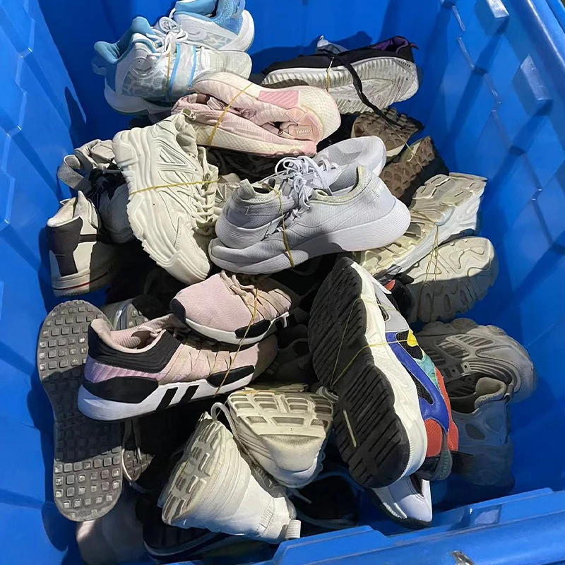 Hot selling used international brand basketball shoes wholesale second hand men sports shoes