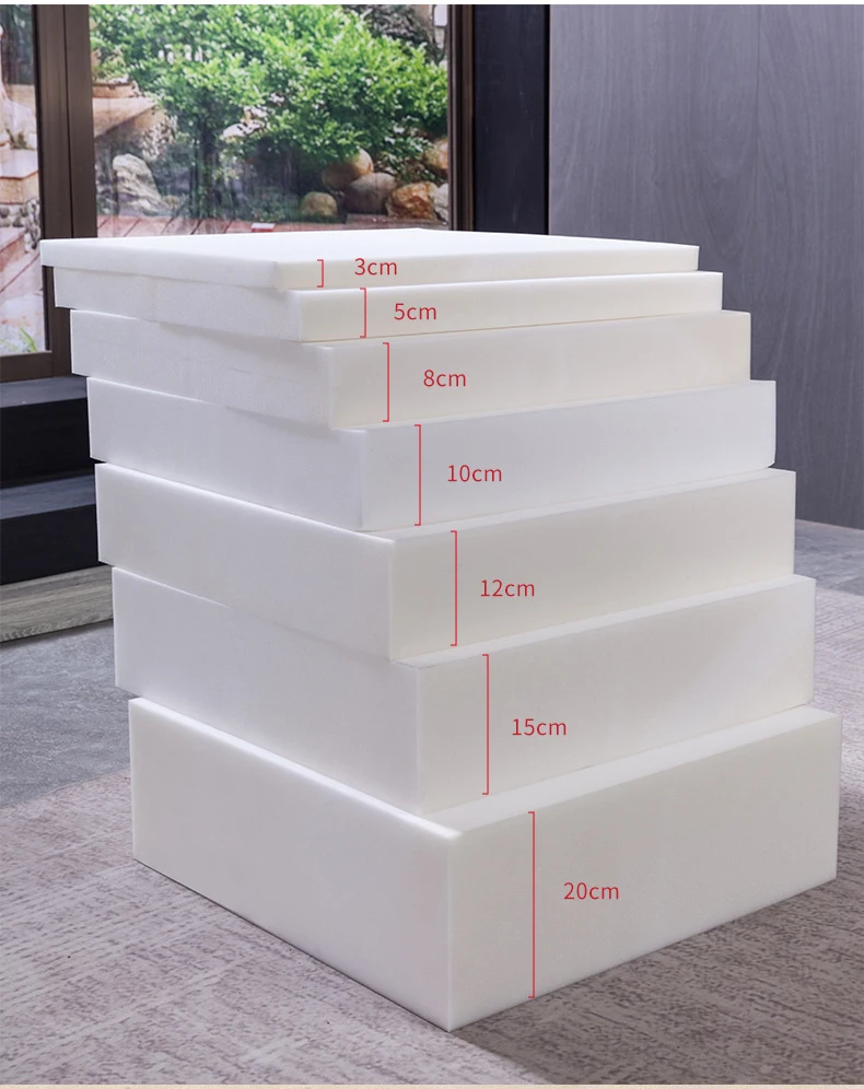 WOXIN Open Cell Polyurethane Quick Dry Foam Cushion Sponge For Outdoor Furniture Cushions