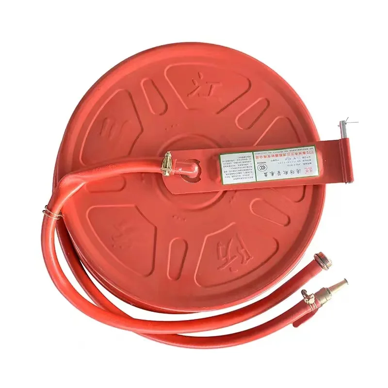 High Quality JPS0.8-19-20 Firefighting Equipment & Accessory Synthetic Rubber Fire Hose Reel with Copper Gun Head