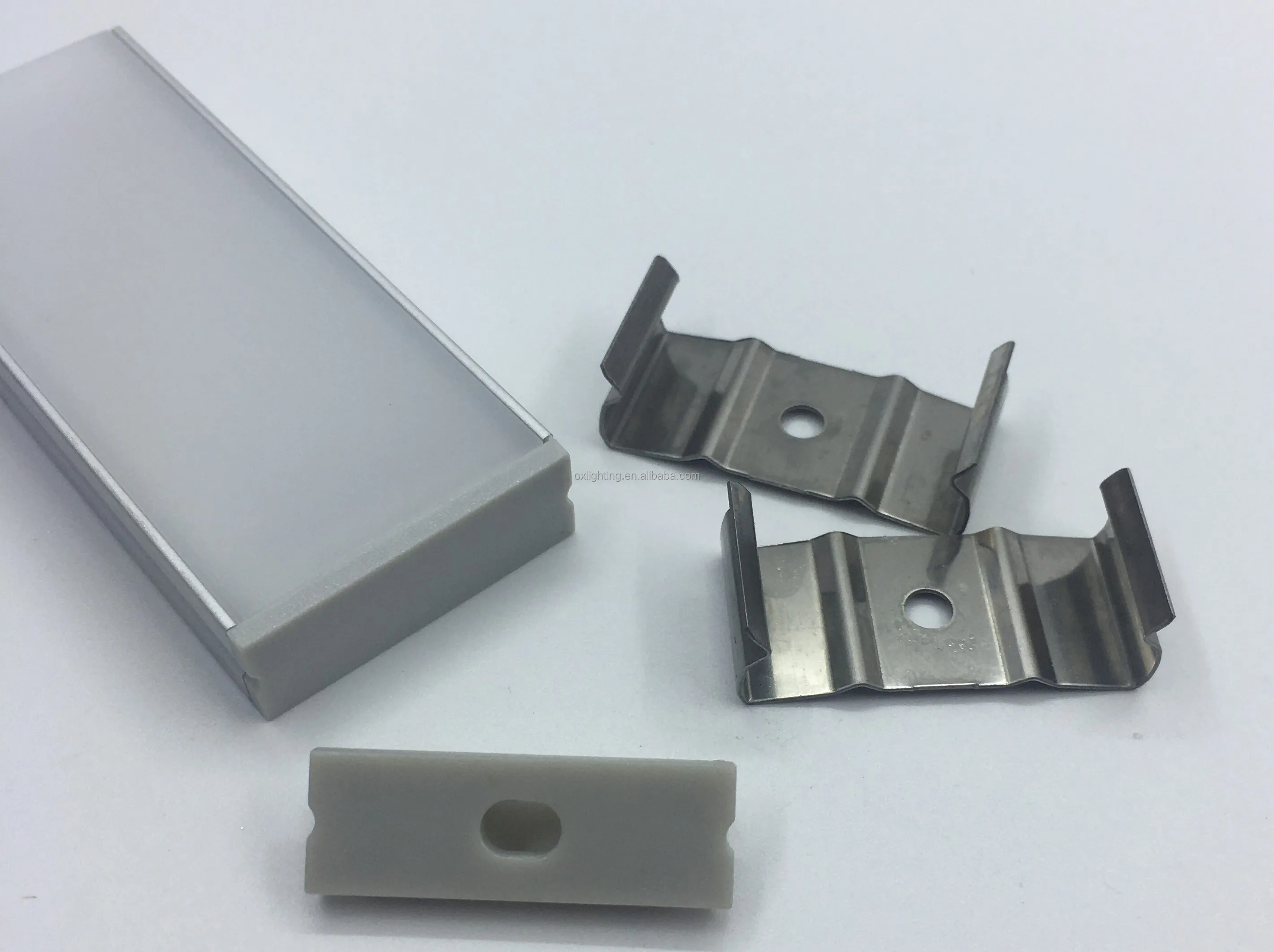 Aluminium Extrusion Profile 27mm Aluminium Kitchen Cabinet Profile 1m 3m Led Diffuser Channel For Led Licht