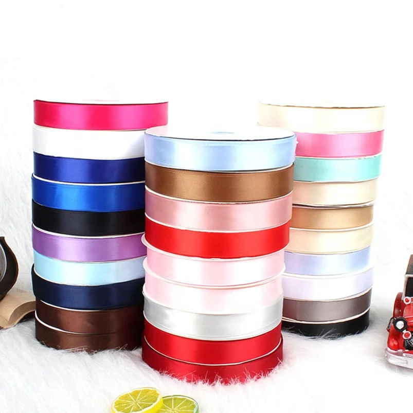 wholesale 100 yards 1 1/2 40mm single double-sided satin ribbon  4cm pure silk gift ribbons polyester satin ribbon roll