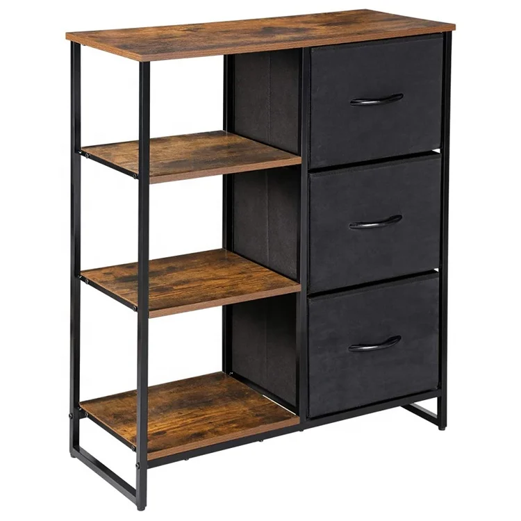 Modern fabric Dresser Organizers and storage Living Room Cabinet With Drawer