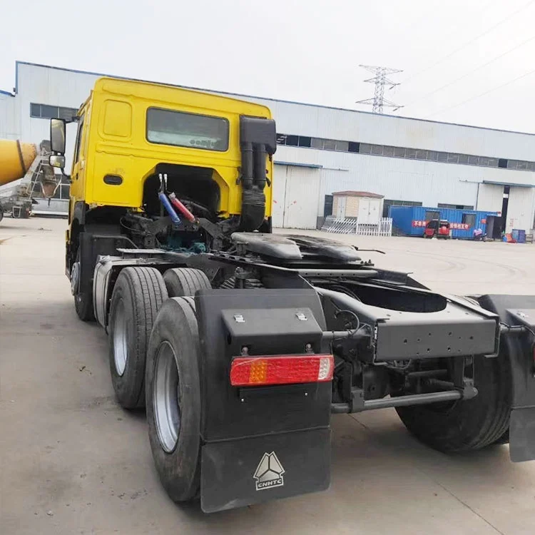 Top selling good condition used sinotruk Howo tractor truck 420hp Trailer Truck Head