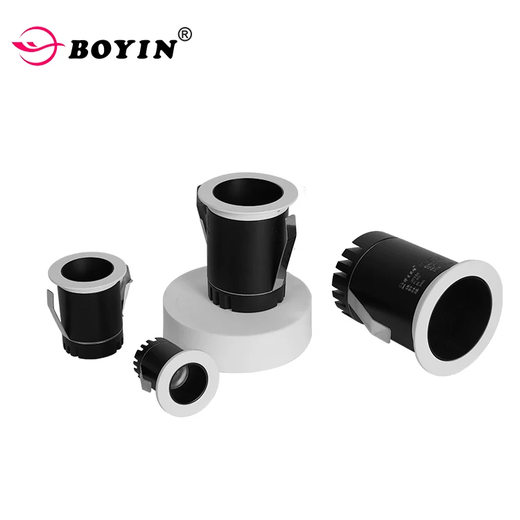 Latest Design Double Anti Glare Cut-out 30mm 40mm 50mm 60mm 2w 3w 5w 7w COB Recessed Led Spotlight