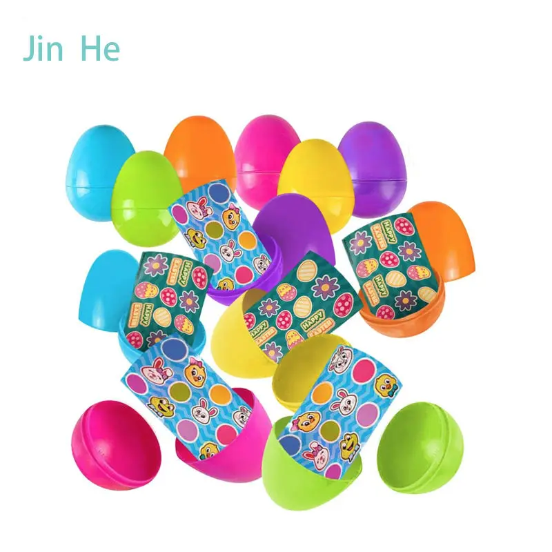 Wholesale Factory Direct Sales Plastic Painting Easter Egg for DIY Decorations