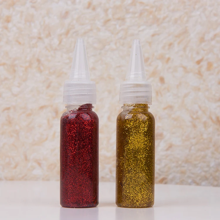 High Quality School Children DIY Craft Glitter Glue Non-toxic Art Glitter Glue Set For Drawing