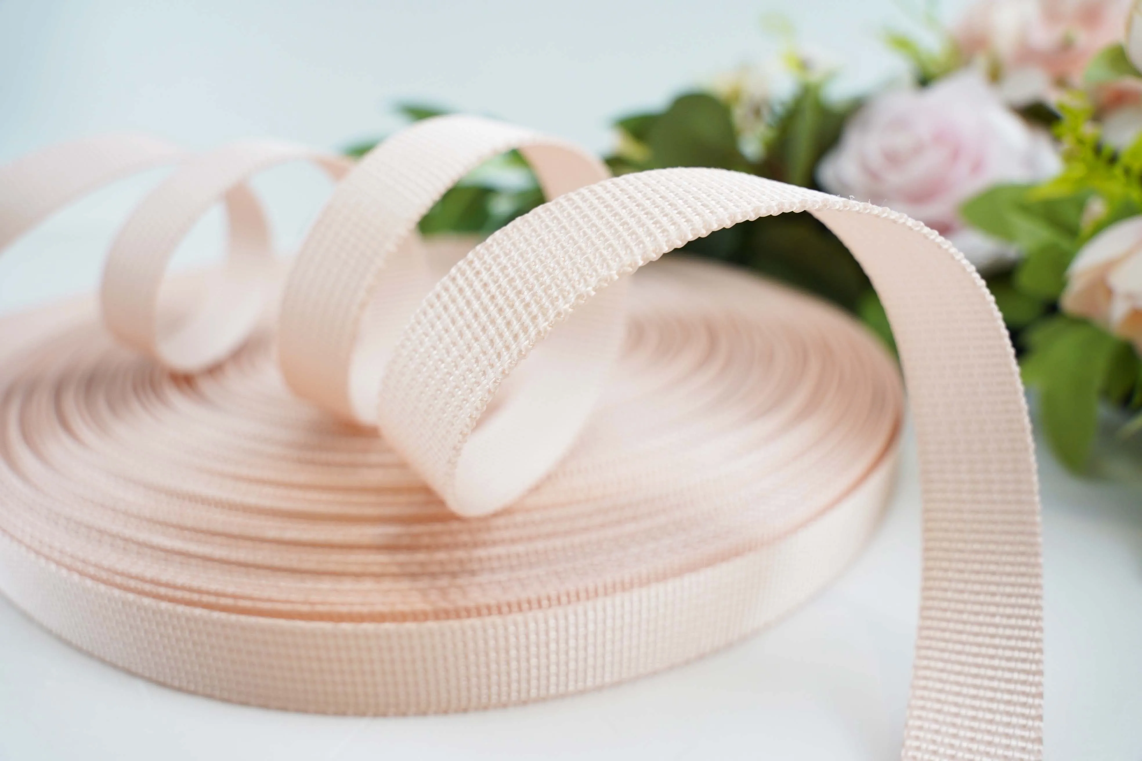 China manufacturer customizable polyester webbing for baby strollers