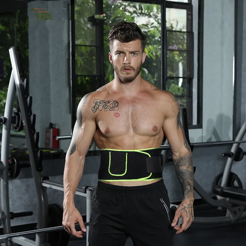 
Nano Silver Coating Pockets Packaging Back Support Belt Waist Trimmer Trainer 