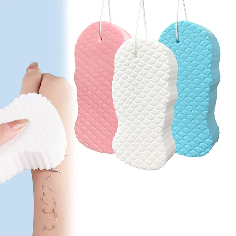 4pcs Magic Sponge Children Bath Sponge Body Dead Skin Remover Exfoliating Massager Cleaning Shower Brush Peeling Sponge