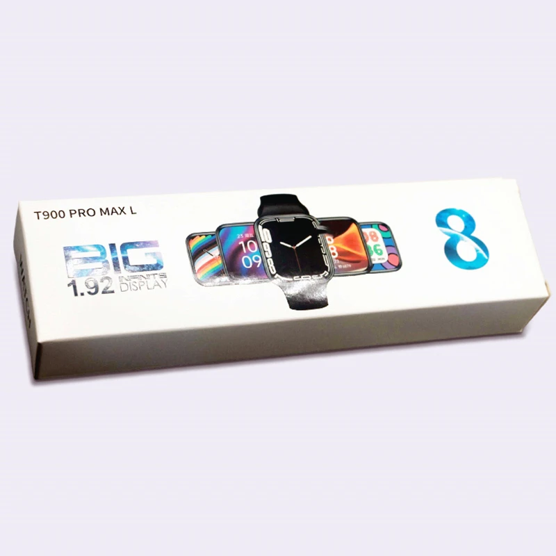 2023 Смарт-часы Лидер продаж 8 1 92 дюйма экран T900promax L hiwatch Plus app t900 pro