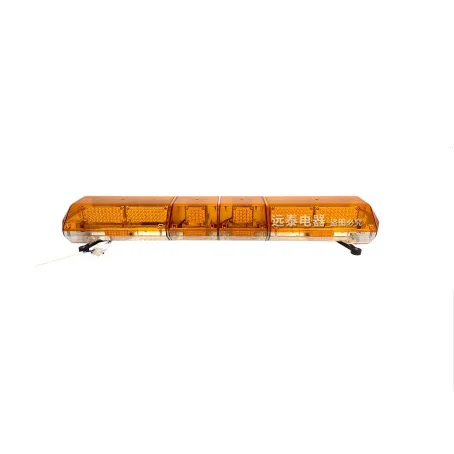 Engineering vehicle burst flashing light Obstacle relief rescue vehicle overhead amber long row lights bar LED warning strip