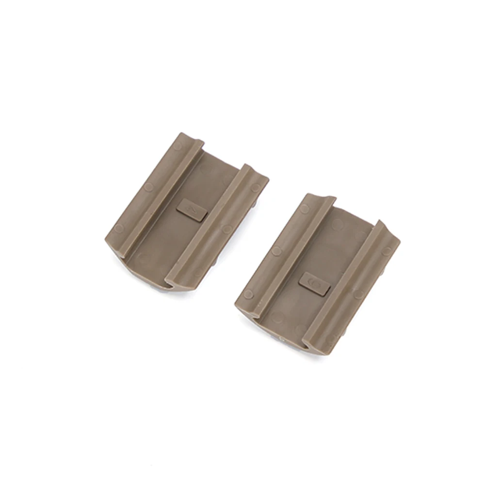 
12 Pieces/set Durable Picatinny Rail Covers Nylon Slip Rubber Cover For Weaver Rail Handguard Ar15 Handguard Hunting Accessories 