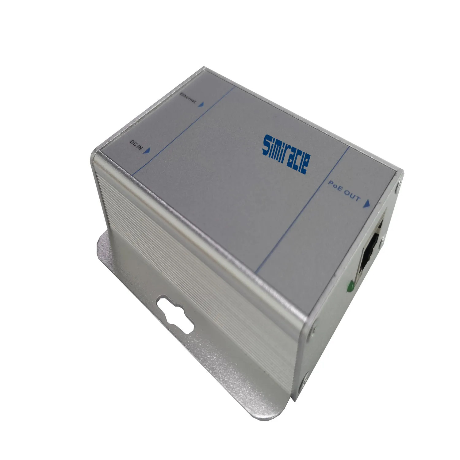 PoE Mini Switch/PoE injector 18W DC Single port Single PoE Port and DC Input