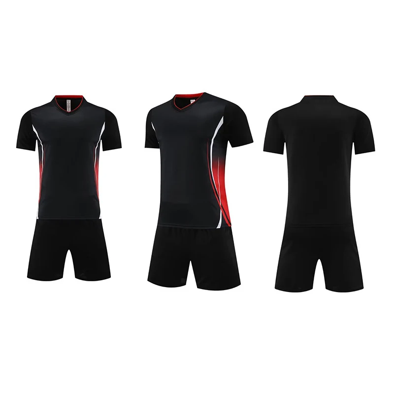 Оптовая продажа летняя популярная качественная футболка для футболистов 2024 новый дизайн спортивная форма футбольной команды