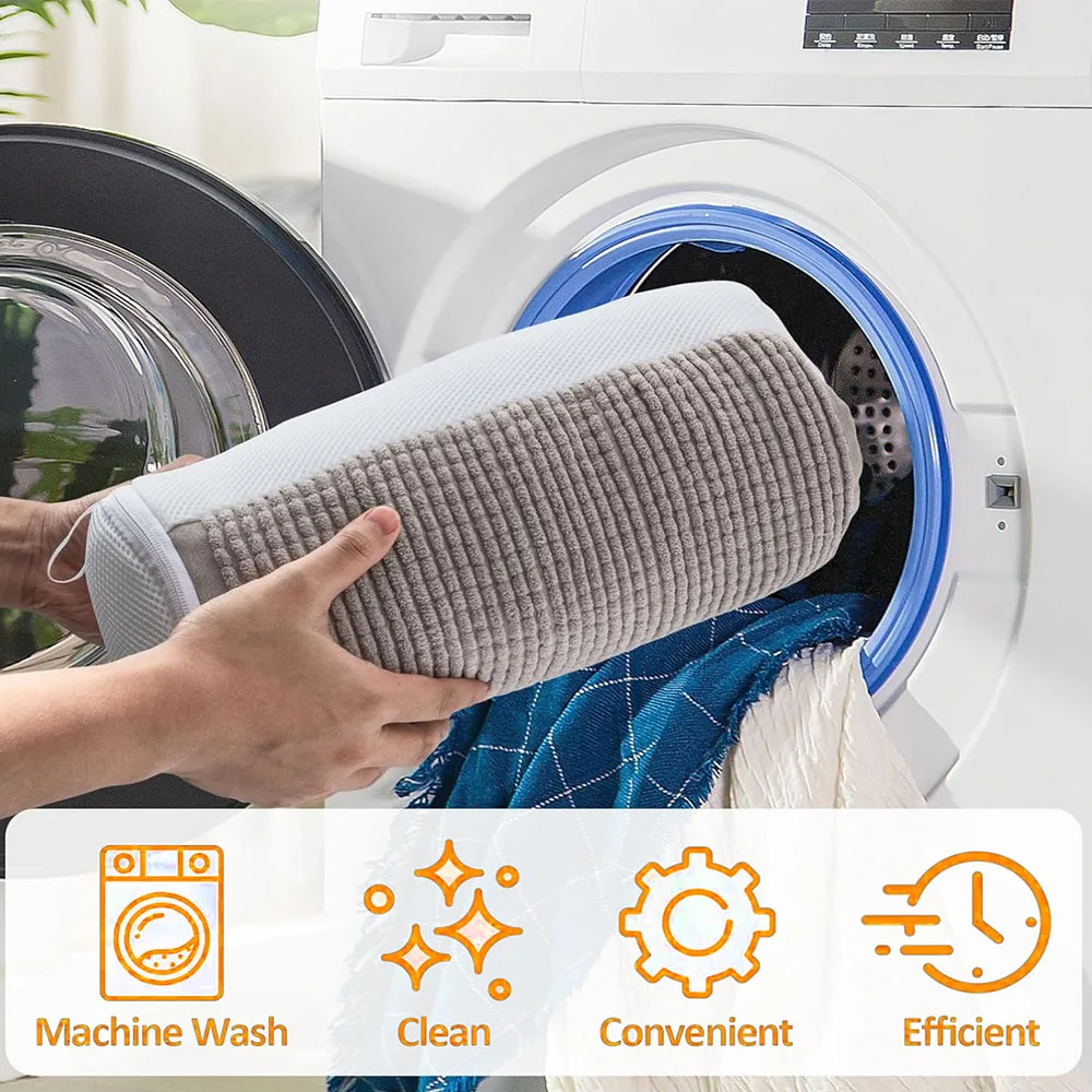 360 Wrap-Around Adjustable Shoe Washing Cleaner Bag Laundry wash Bag for washing machine