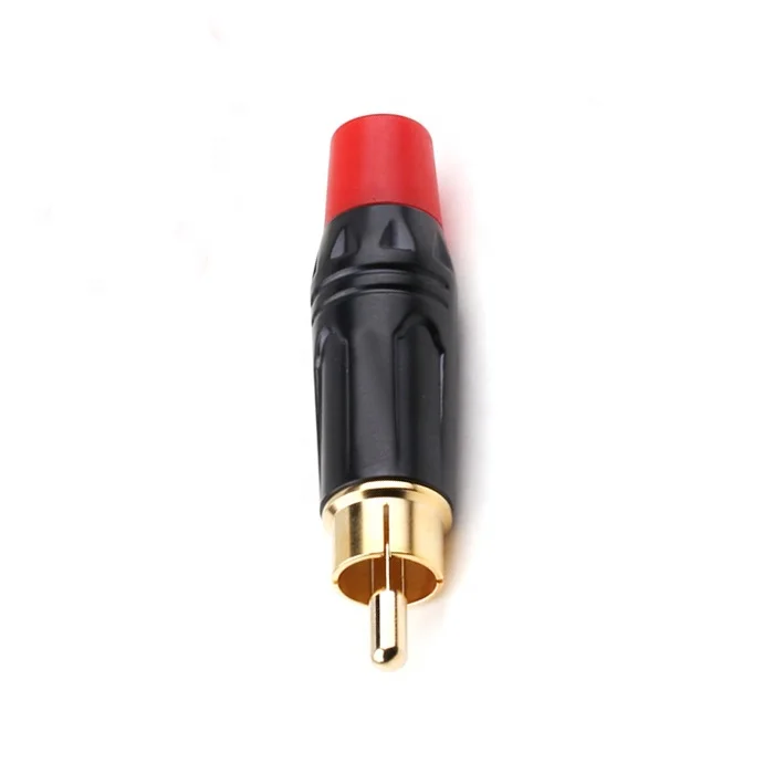  Супер хорошее качество Позолоченный разъем RCA головка лотоса AV видео коаксиальный аудио кабель