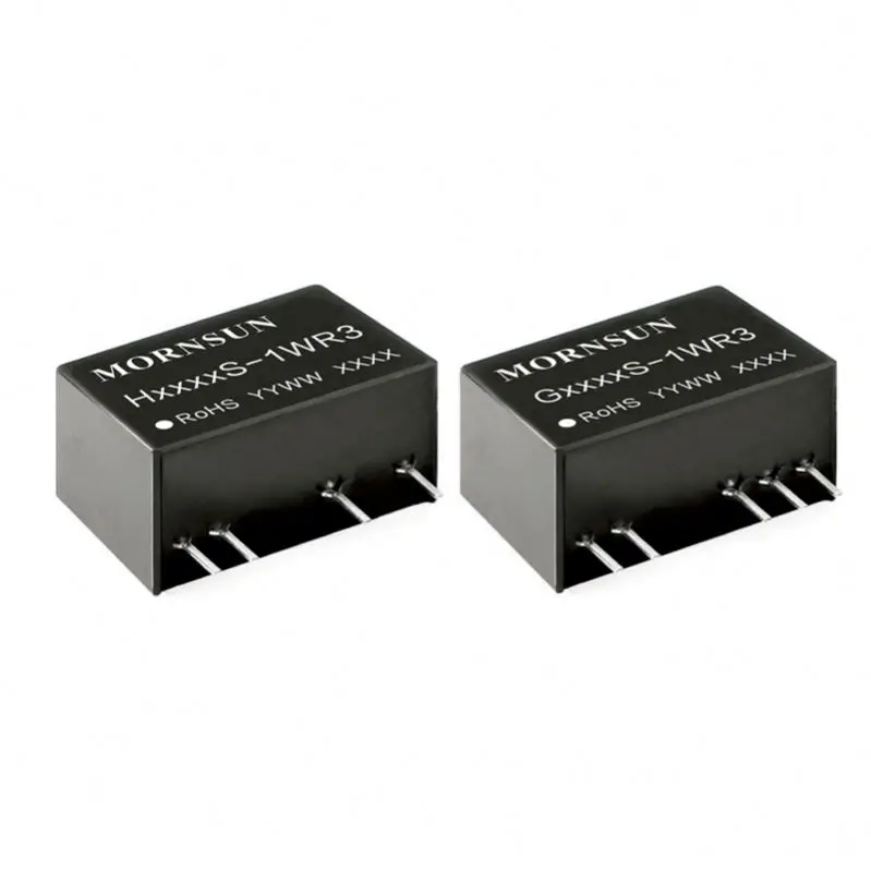 Преобразователь мощности G2405S-1WR2 фиксированного входа 24VDC 1W Двойной выход 5V DC преобразователь