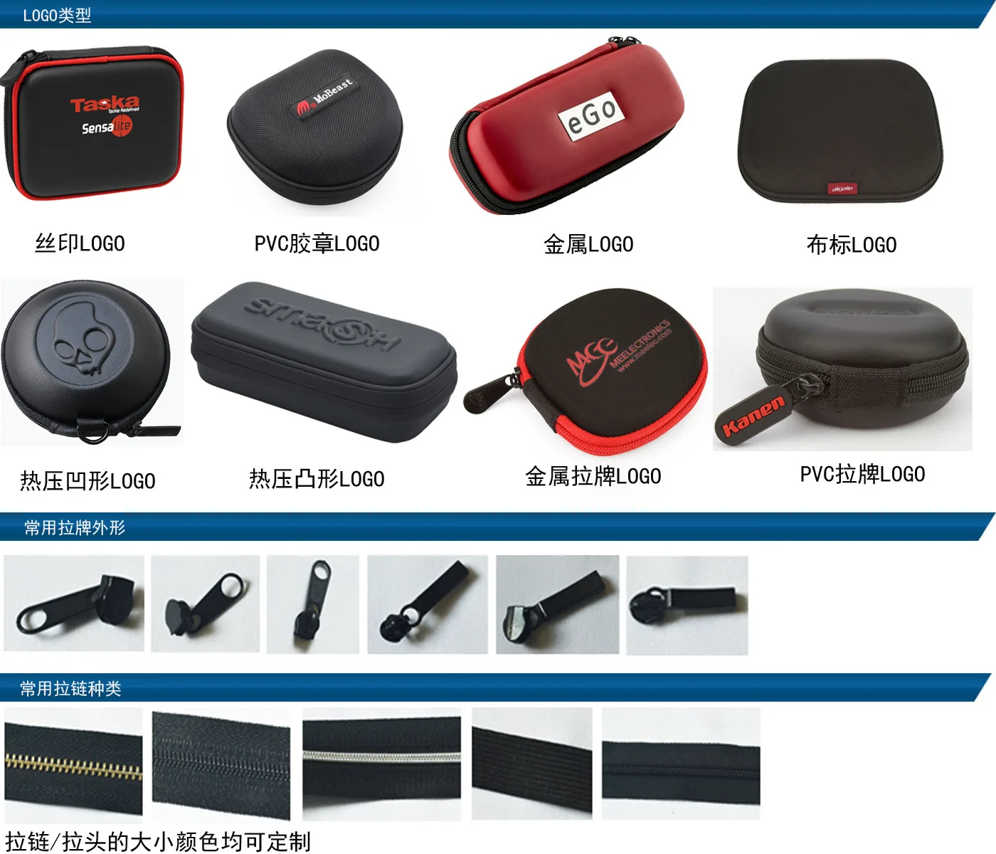 Factory Custom Cheap EVA Hard Shell Headset Headphone Earphone Carrying Case