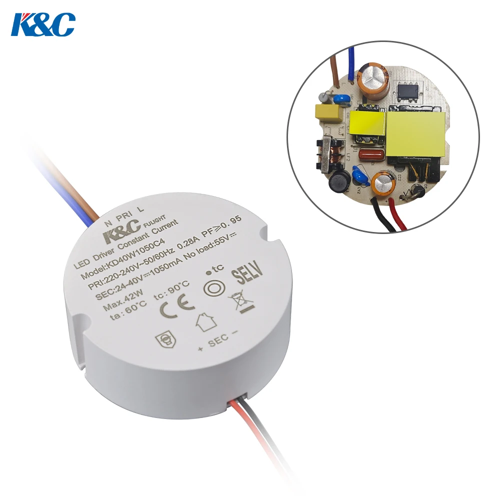 Factory Supplier 12V 4A 48W waterproof  Ac100-240V LED Driver Lighting Driver Switch Led Power Supply
