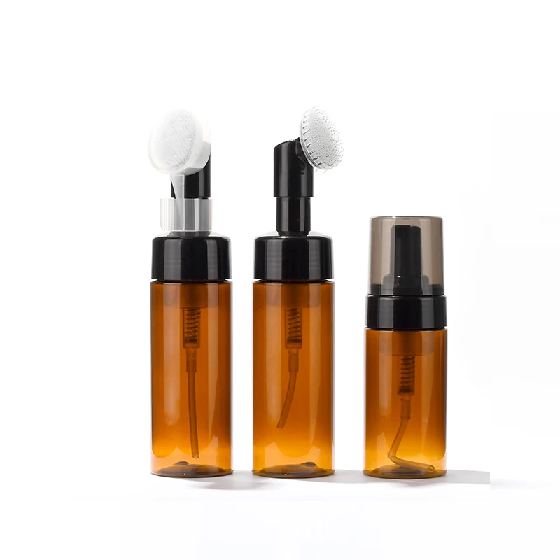 Free sample 100ml 120ml 150ml 200ml 250ml facial cleanser personal care lotion cream pet plastic mousse foam pump bottle