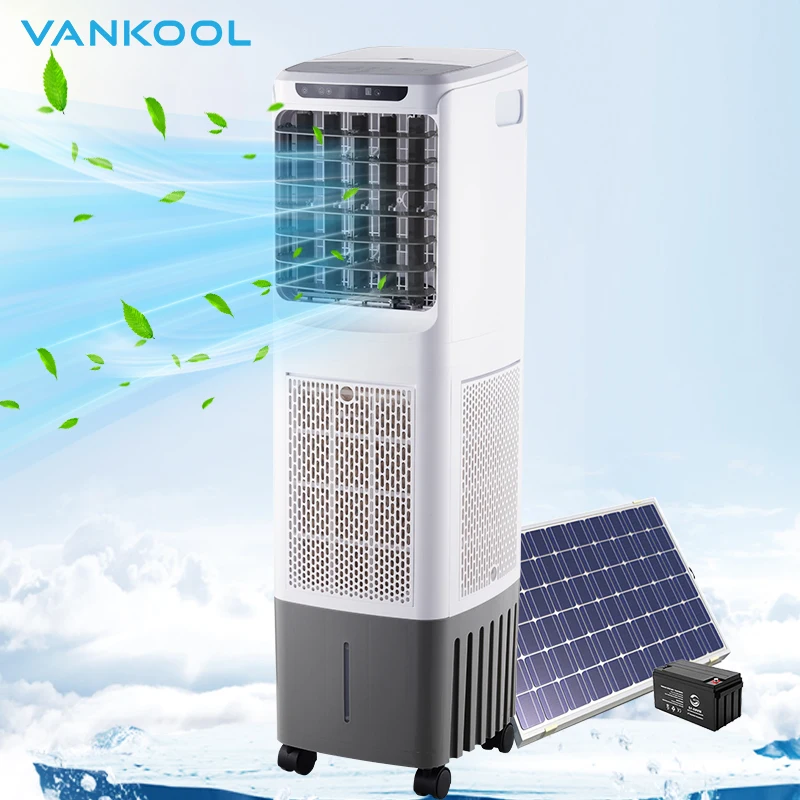 12v Powered Portable Evaporative Solar Cooling Conditioner Voltage Room Power Small Supply Acdc 12 Dc Airconditioner