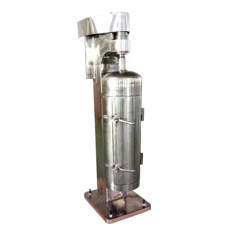 Centrifugal Industrial Dairy Tubular Centrifugal Separator Machine for Skimmed Milk Separation