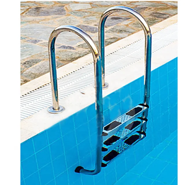 Factory price 3 ladder with ladder stainless steel swimming pool ladder