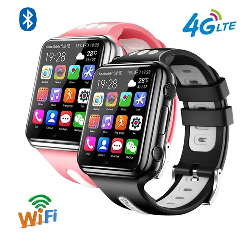 Mobile Phone Children Smartwatch Android 9.0 Student Video Call Kid 4G Smart Watch W5 for kids with Gps Positioning Wifi App
