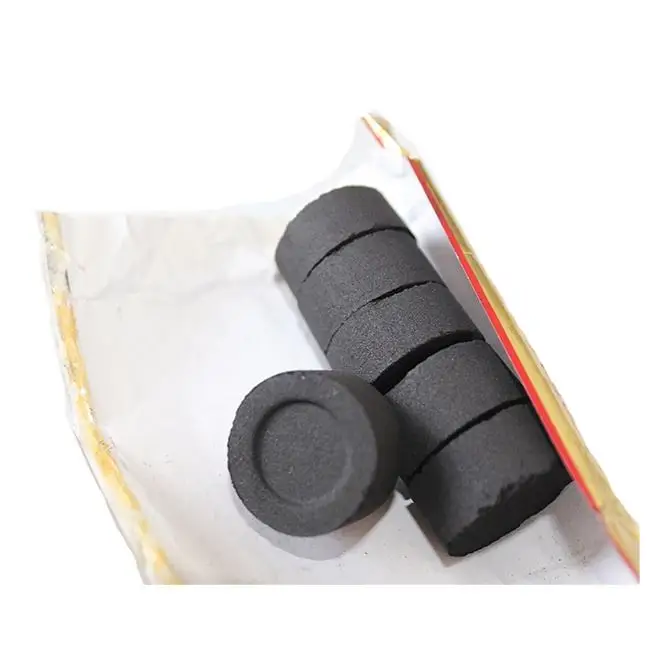 Manufacture Round Quickly Light Shisha Wood Charcoal For hookah