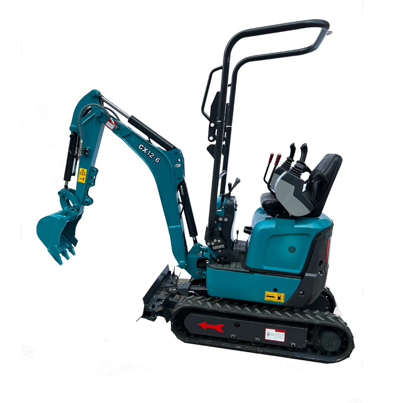 Chuangxin 2024 CX12-6 China Cheap Small excavator mini Digger wholesale 1.2ton price micro bagger with kubota engine