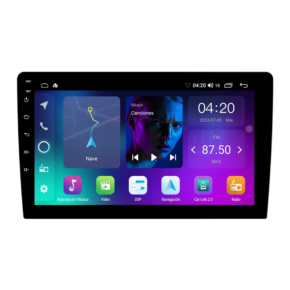 NaviFly NF Android 13 QLED 1280*720 car Video for For Head Unit 9/10inch QLED Screen support Voice Control