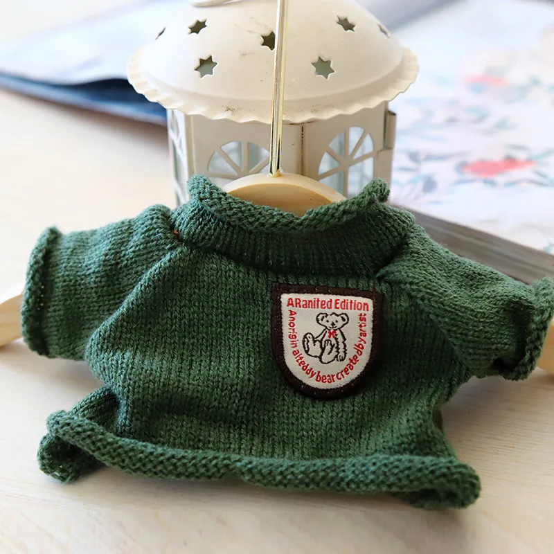 korea amazon 2024 Wholesale mini 20 cm 30cm 40cm 50cm cute clothes for diy fuzzy dog and diy fuzzy teddy bear and mini doll