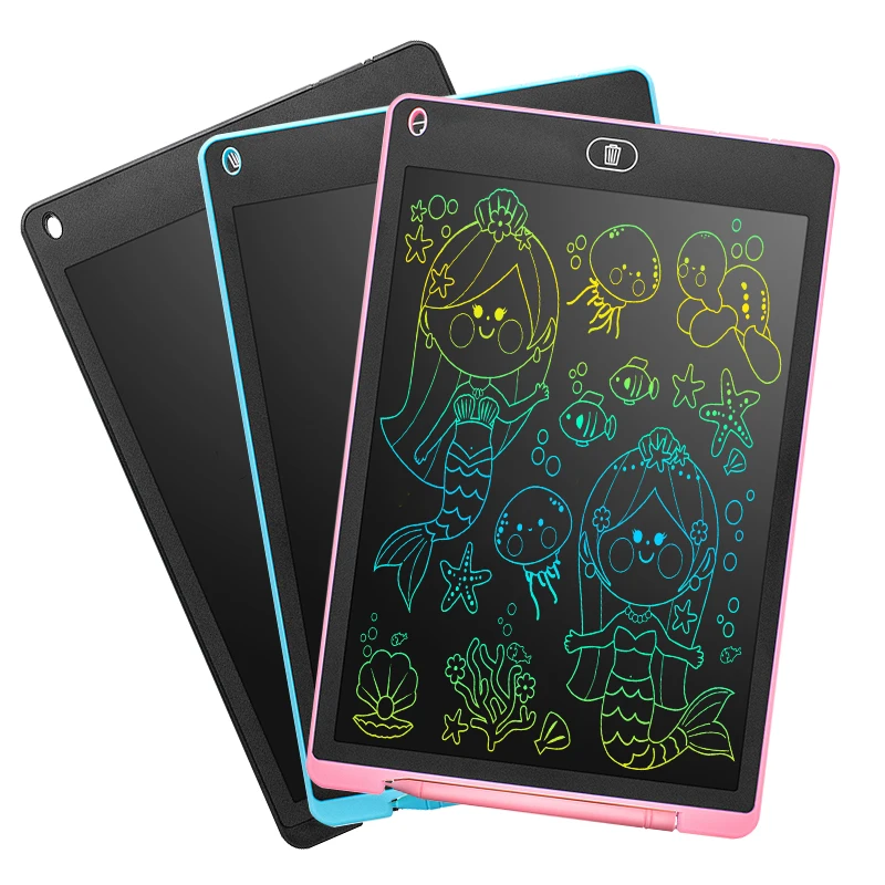 8.5 10 12 16 Inch Basic Model Upgraded LCD Writing Tablet Digital Electric Drawing Board Pad LCD Screen for Kids Toddlers