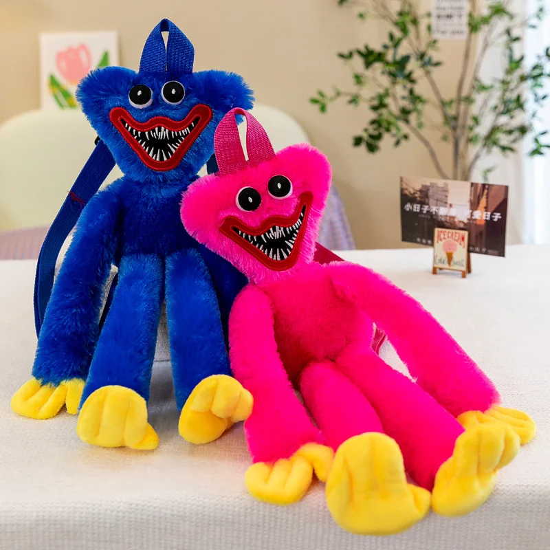 New Sausage Mouth Monster Plush Toy Stuffed Doll Plushies Poppy Playtime Huggys Wuggys Bag